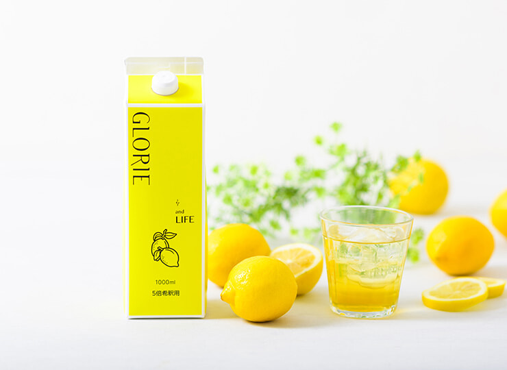 GLORIE and LIFE レモンのパッケージ画像