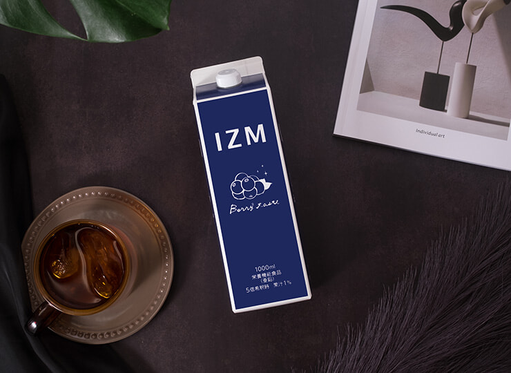 IZM BERRY BERRY TASTEのパッケージ画像