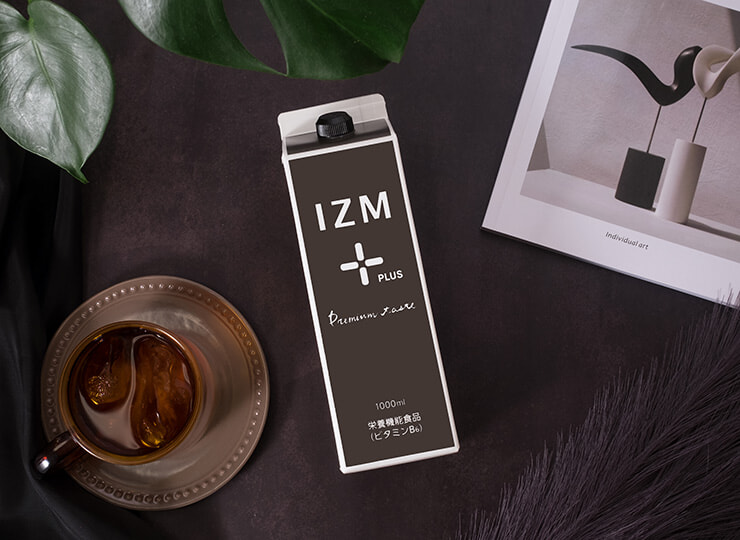 IZM PLUS PREMIUM TASTEのパッケージ画像