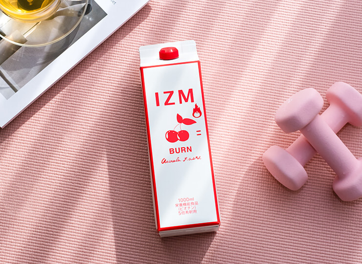 IZM BURN ACEROLA TASTEのパッケージ画像