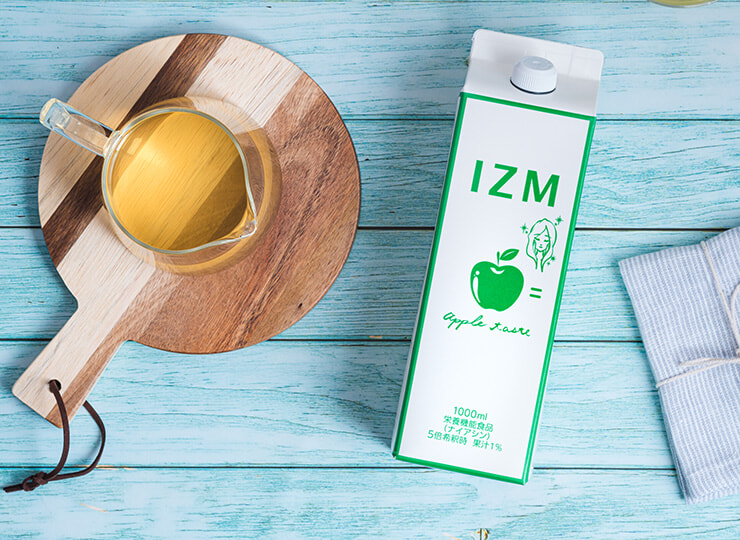 IZM APPLE TASTEの使用イメージ画像