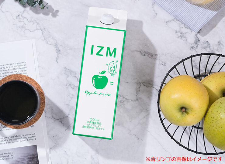 IZM APPLE TASTEのボトル画像