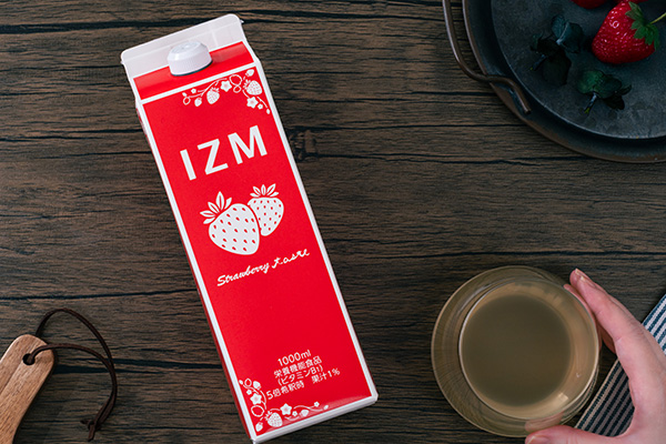 イチゴ味の免疫ケア酵素ドリンク